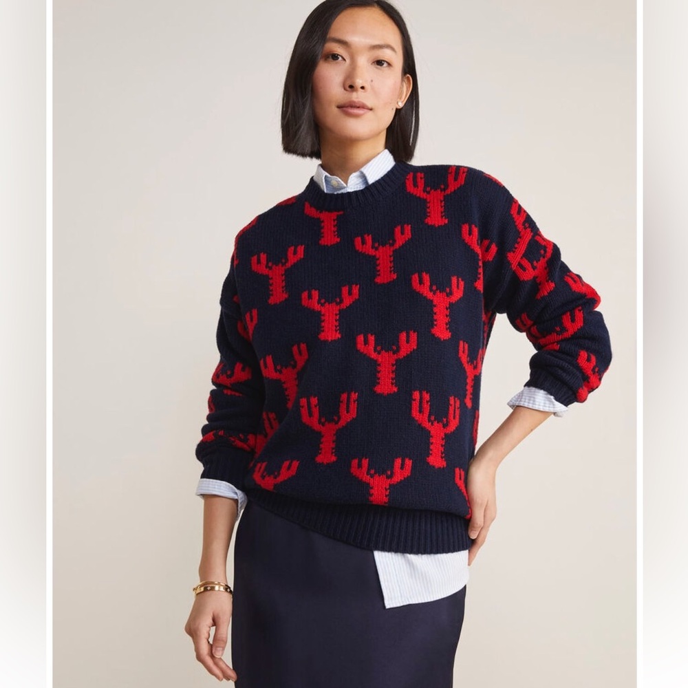 Vineyards Vines Lobsterer Sweater - Picture 1 of 8